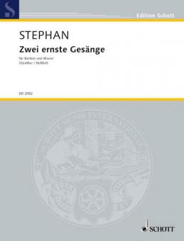 Zwei ernste Gesänge Standard