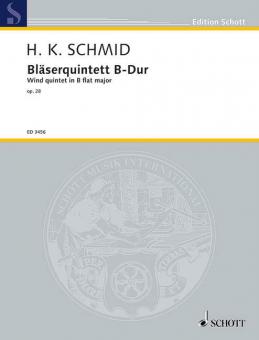 Wind Quintet B Flat Major Op. 28 Standard