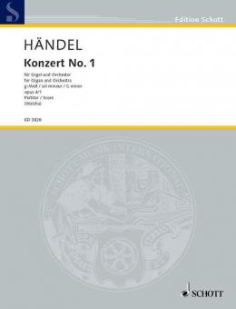 Organ Concerto No. 1 G Minor Op. 4/1 HWV 289 Standard