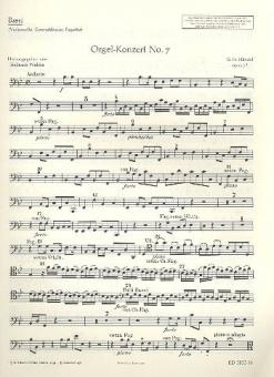 Organ Concerto No. 7 B Major Op. 7/1 HWV 306 