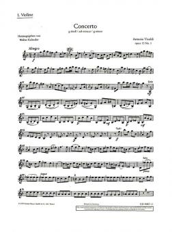 Concerto G Minor Op. 12/1 RV 317 / PV 343 Standard
