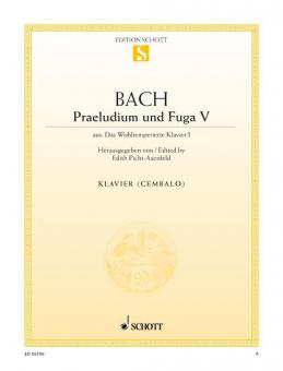 Prelude V and Fugue V D Major BWV 850 Standard