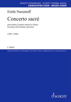 Concerto sacré Standard