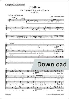 Utrecht Jubilate HWV 279 Download