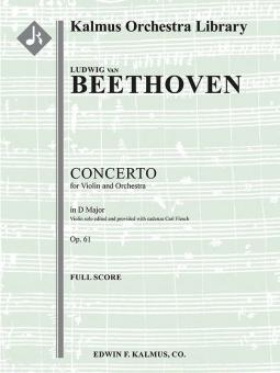 Concerto for Violin in D op. 61 