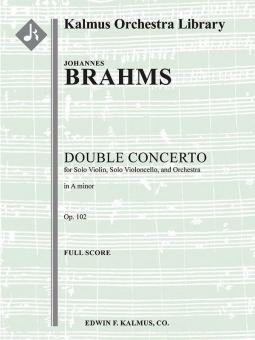Double Concerto for Violin and Cello in A minor op. 102 