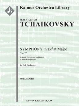 Symphony No. 7 in E-flat op. Posth. (arrangement from incomplete fragments) 