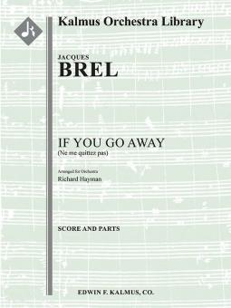 If You Go Away (Ne me quitte pas) 