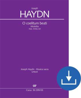 O coelitum beati Hob. XXIIIa:G49 Download