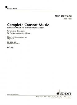 Complete Consort Music 
