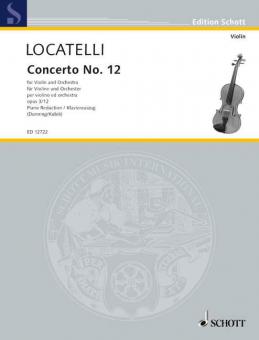 Concerto Op. 3 No. 12 D Major 