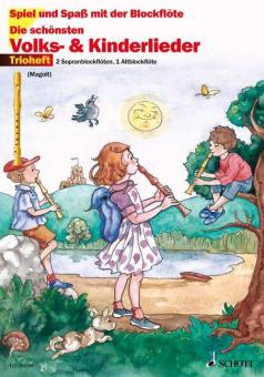 Die schönsten Volks- und Kinderlieder - Trioheft Standard