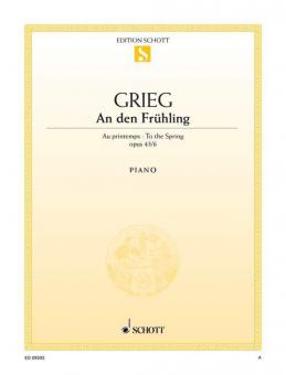 To the Spring Op. 43/6 Standard