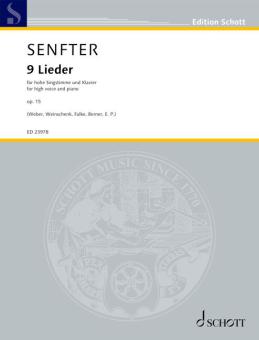9 Songs op. 15 Standard