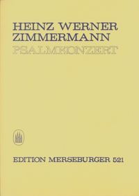 Psalmkonzert für gemischte Stimmen und Instrumente 