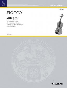 Allegro G Major Standard