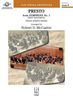 Presto from Symphony No. 1 Download