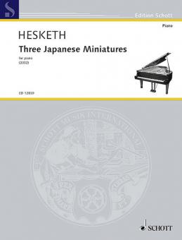Three Japanese Miniatures Standard