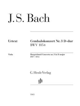 Harpsichord Concerto no. 3 in D major BWV 1054 