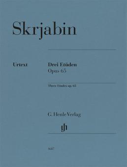 3 Etudes op. 65 