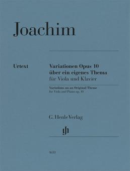 Variations on an Original Theme op. 10 