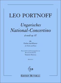 Hungarian National Concertino D minor op. 87 