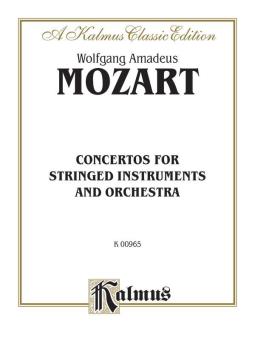 Concerto K. 219, Adagio for Violin K. 261, Rondos K. 269, K. 373, Concertone K. 190 