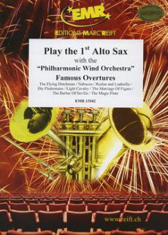 Play the 1st Alto Sax: Famous Overtures 1 Standard