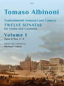Trattenimenti armonici per camera - 12 Sonatas, op. 6 No. 1-4, Vol. 1 Standard