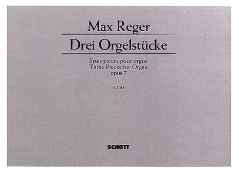 Three Pieces for Organ Op. 7 