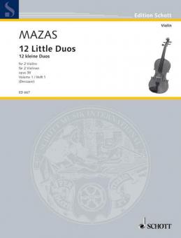 12 Little Duos Op. 38 Vol. 1 Standard