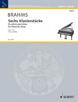 Six Pieces for Piano Op. 118 Standard
