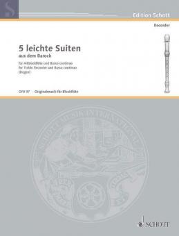 5 Easy Baroque Suites Standard