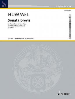 Sonata brevis op. 87b Standard