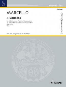 3 Sonatas Op. 2 Vol. 1 Standard