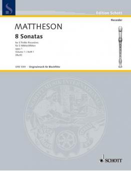 8 Sonatas Op. 1 Vol. 1 Standard