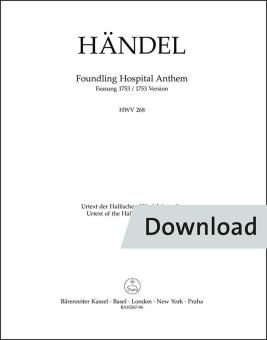 Foundling Hospital Anthem HWV 268 Download