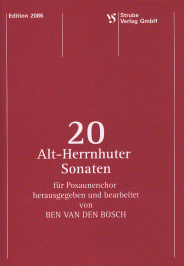 20 Alt-Herrnhuter Sonaten 