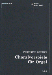 Choralvorspiele für Orgel Heft 2 