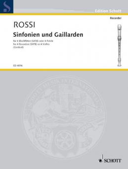 Sinfonias and Galliards Standard