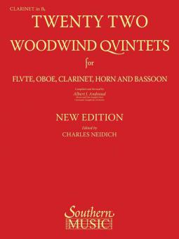 22 Woodwind Quintets (New Edition) 
