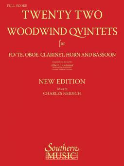 22 Woodwind Quintets (New Edition) 