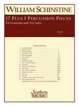 17 + 1 Percussion Pieces for Contests and Try-outs 