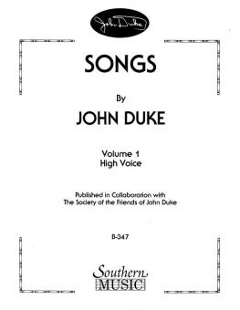 Songs by John Duke, Vol. 1 
