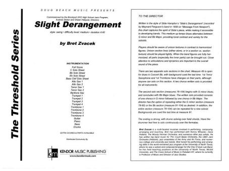 Slight Derangement 