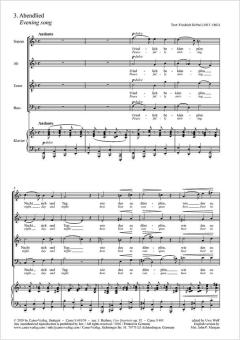 Evening song op. 92,3 Standard