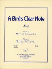 A Bird's Clear Note 