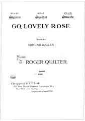 Go, Lovely Rose 