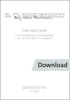 2 neue Lieder 