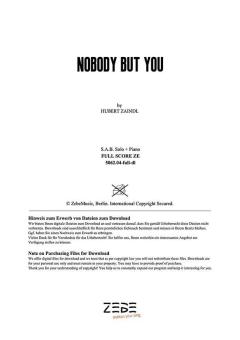 Nobody But You 